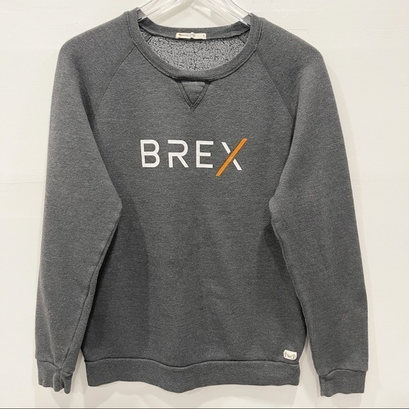 Marine Layer Crewneck Sweatshirt Gray Casual Loungewear Small - Picture 1 of 6